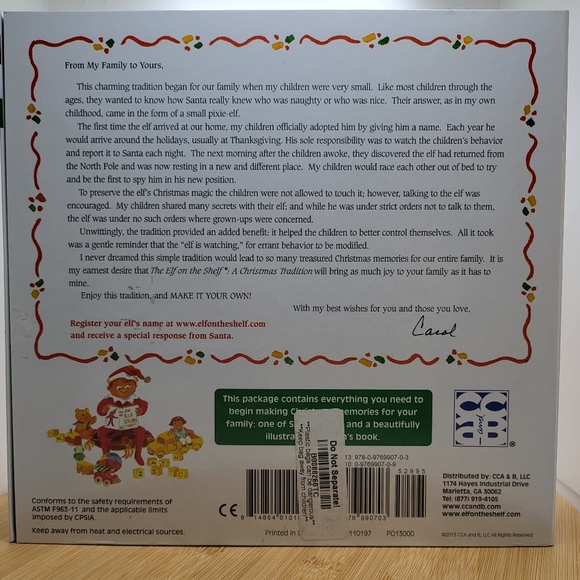 Elf on the Shelf Kit - Includes Book, DVD, and Elf - Picture 9 of 9